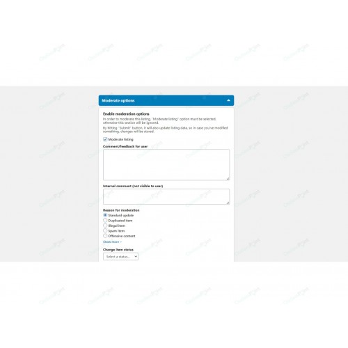 Advanced Moderating Options Plugin