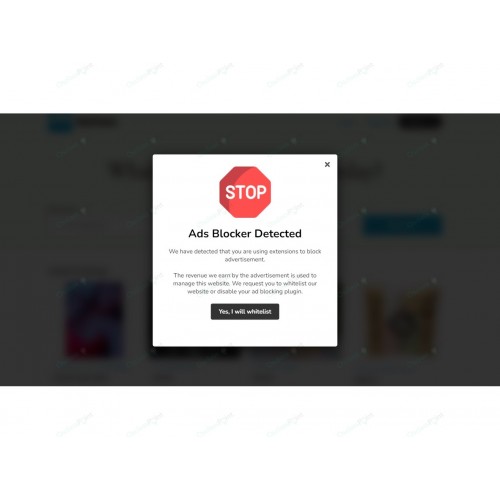 Ad Block Detector Plugin