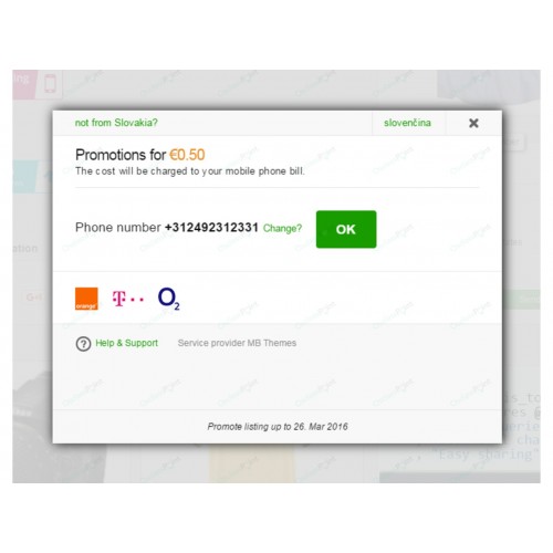 SMS Payments Plugin