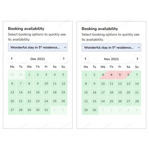 Booking & Calendar Osclass Plugin