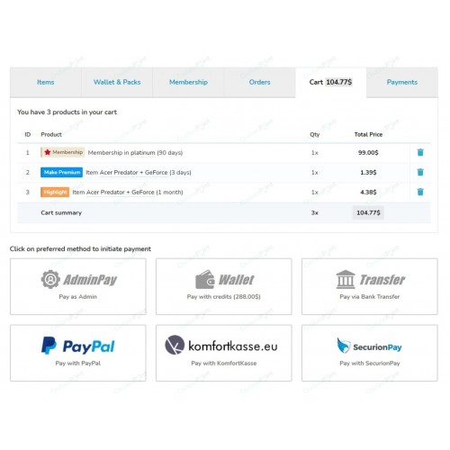 Osclass Pay Payment Plugin