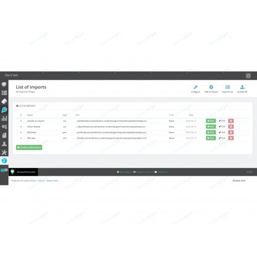 Ad Importer Osclass Plugin (Csv, Xml, Json)